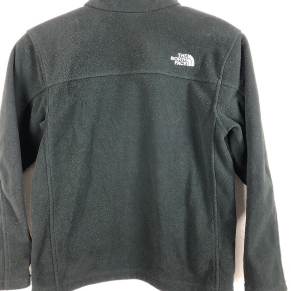The North Face Boys 10/12 Black Fleece Jacket - Picture 6 of 7
